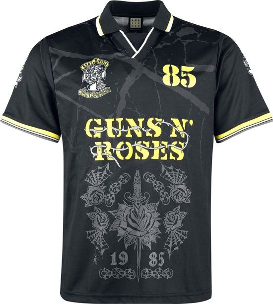 Guns N' Roses Welcome To The Jungle Rock FC Heren Jersey - zwart - L