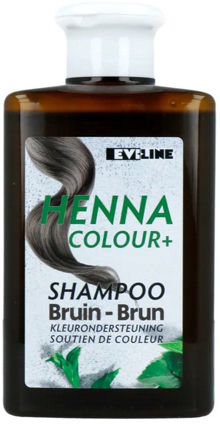 Evi Line Henna Colour+ Shampoo Bruin 300ML