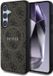 Guess PU Leer 4G Logo geschikt voor Samsung Galaxy S25 - Geschikt voor MagSafe - Bruin