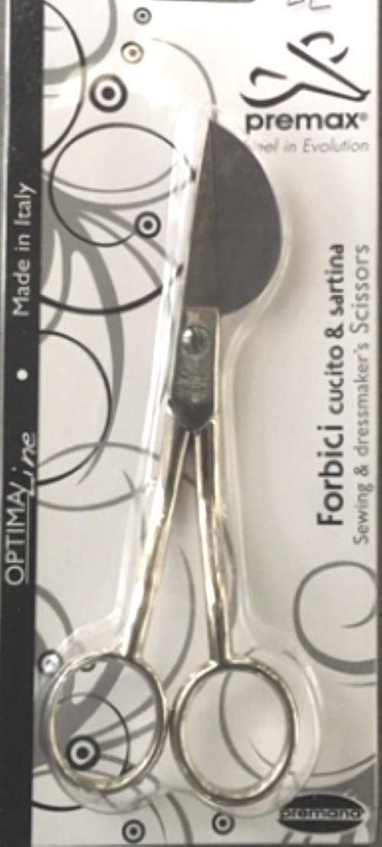 Premax applicatieschaar 15cm zilver metaal