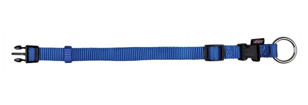 TRIXIE Halsband Premium Royal Blauw - 30-45 x 1,5 cm - Nylon - Blauw