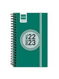 Finocam - Kalender 2022 2023 Espir kleur weekoverzicht horizontaal september 2022 - augustus 2023 (12 maanden), Spaans groen