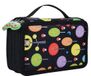 Trousse à crayons de 72 pièces - Grande capacité - Porte-stylos multifonctionnel à fermeture éclair - Convient pour l'école et le bureau - Noir