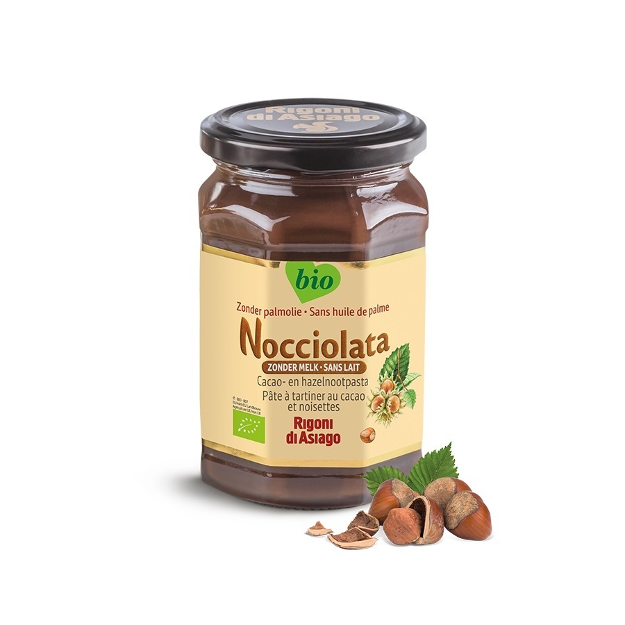 Nocciolata Nocciolata Biologische Hazelnootpasta Zonder  Melk