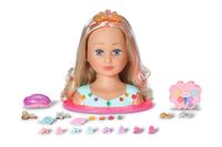 Zapf BABY born Sister Styling Head - Princess Edition - Makeup/Styling Doll Head - Multicolor