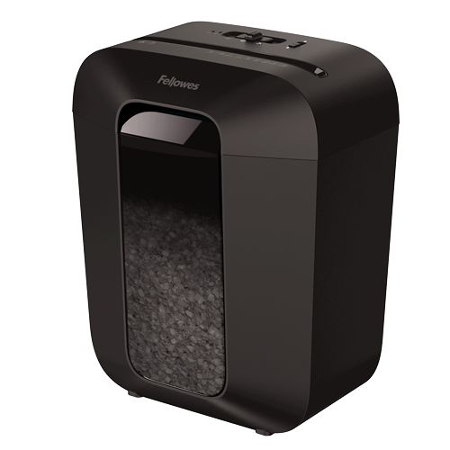 Fellowes Powershred LX41 Papierversnipperaar - Mini-Cut P4 - Zwart