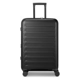D & N Toronto 4 wielen Trolley M 65 cm met uitbreidingsplooi - Harde bagage - TSA slot - black