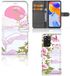 B2Ctelecom Boekhoesje voor Xiaomi Redmi Note 11 Pro 5G/4G Telefoonhoesje met Pasjes Bird Standing