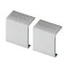 Muuto Clips Stacked 2 pièces Gris