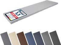 Garronda Bankkussen 150x40 cm – 4 cm dik – Waterafstotend & UV-bestendig – Lichtgrijs
