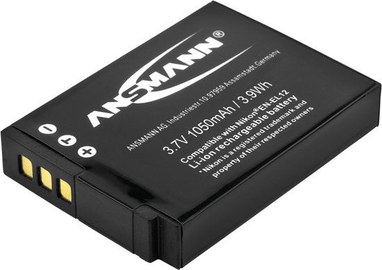 Ansmann A-Nik ENEL 12 - 900 mAh - Lithium - Overige batterijen