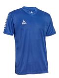 Select Derbystar Select Pisa-shirt 600056 Blau/Weiss Polyester Korte mouw Mannen Volwassenen