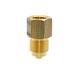 RIEGLER 102631-257.27 Manometer aansluitnippel, messing, G 1/2 mof, G 3/8 kegels, 1 stuk