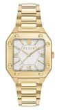 Philipp Plein Plein Edge PWZGA0426 Horloge - Staal - Goudkleurig - Ø 34 mm