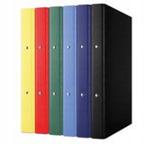 DONAU A4 Slim Map 35mm 6 Stuks Mix Kleuren