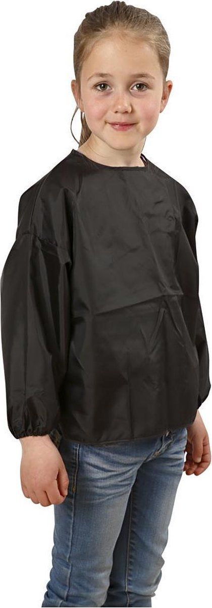 Creotime Schort L47cm 4-6 jaar zwart