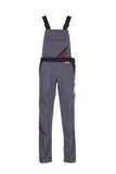 Planam Dames amerikaanse overall Highline (2719) - Grijs | Zwart - 36