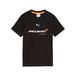 PUMA T-shirt à gros logo McLAREN RACING Enfant et Adolescent, Accessoires, Noir, 15-16Y