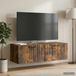 Maison Exclusive - Meuble TV mural chêne fumé 98 x 41 x 30 cm bois d'ingénierie