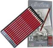 Cretacolor grafietpotloden cleos blik 12st