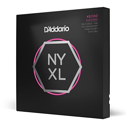 D'ADDARIO NYXLS45100 Nickel Wound Regular Light 45-100 Double Ball End snaren voor headless basgitaar