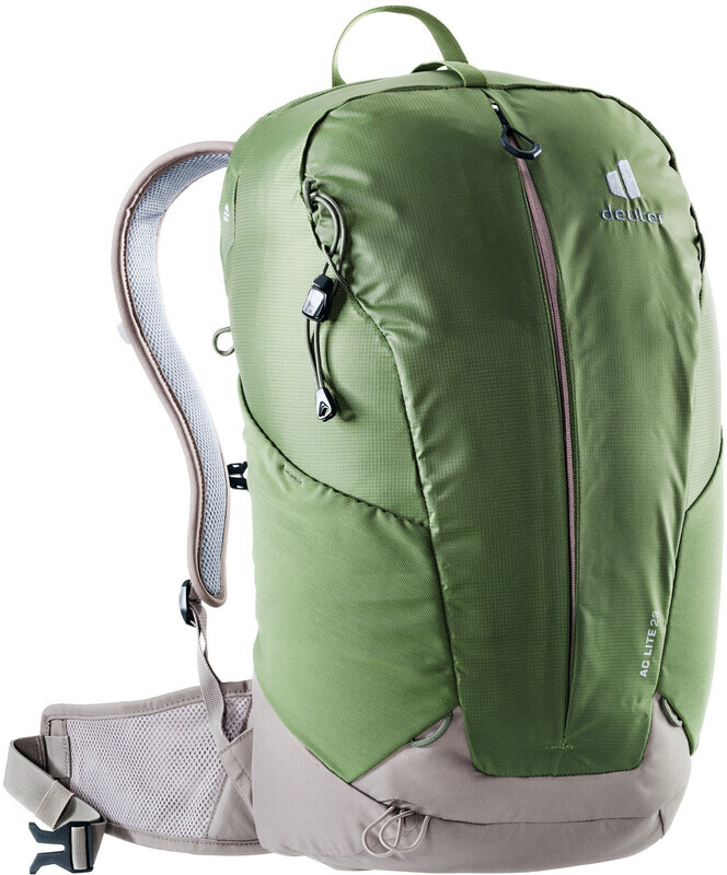 Deuter AC Lite 23 Backpack, groen/rood