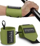 Breaking Limits Wrist Wraps Militairgroen - 2 Stuks