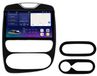 Radio Android 2K pour Renault Clio IV (2017-2019), compatible CarPlay, avec navigation, Bluetooth, au volant, GPS, 6+128 Go de stockage et connectivité 4G LTE