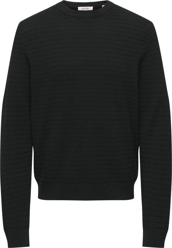 ONLY&SONS - ONSLOUI LS STRUCTURE CREW REG NOOS - Heren - Gebreide truien
