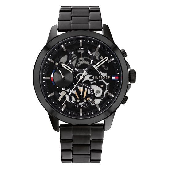 Tommy Hilfiger TH1710478 Heren Horloge - Zwart - 44 mm