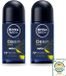 NIVEA MEN Deep Sport Antitranspirant Roller - 50 ml - Verpakking met 2 stuks