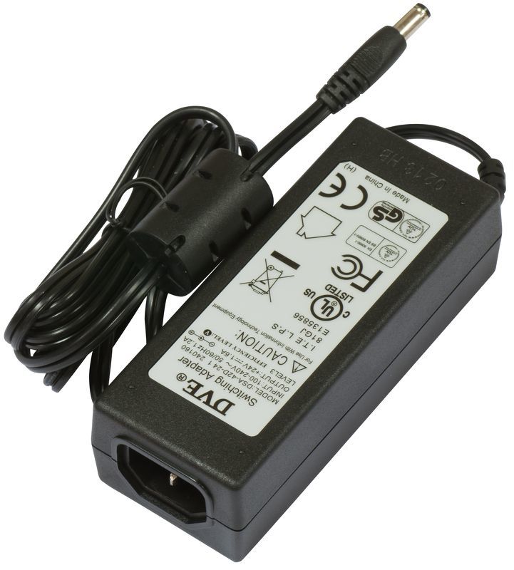Mikrotik 24HPOW Power Supply - 24V 1.6A Black