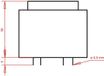 Gerth PTF421202 Printtransformator 1 x 230 V 2 x 6 V/AC 8 VA 666 mA