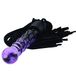 GLASSVIBRATIONS Geheime Paarse Mini Zweep Glas Dildo
