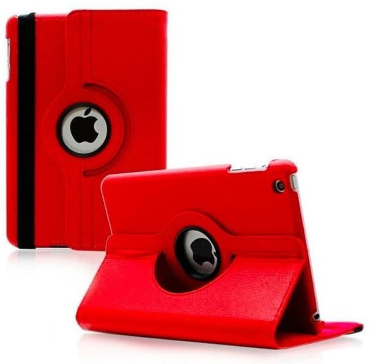 eforyou - huismerk eforyou - iPad mini 4 - 360 graden flip case rood