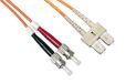 LINK LKSCST2501 Optische vezelkabel SC op ST Multimode Duplex OM2 50/125 m 1