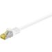Goobay CAT 7 patchkabel, S/FTP, 20m, wit