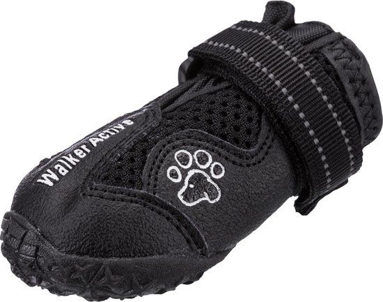 Trixie Walker Active Hondenschoen - Zwart - Maat M/L