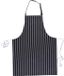 Portwest Clothing Ltd Portwest Slagersschort Gestreept Katoen Rood/wit One size