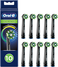 Oral-B Cross Action Black 10 stuks - CleanMaximiser opzetborstels