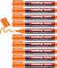edding 300 permanent marker - oranje - 10 stiften