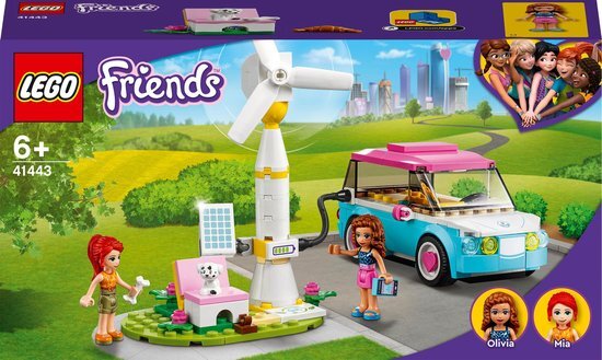 lego Friends Olivia's Elektrische Auto - 41443