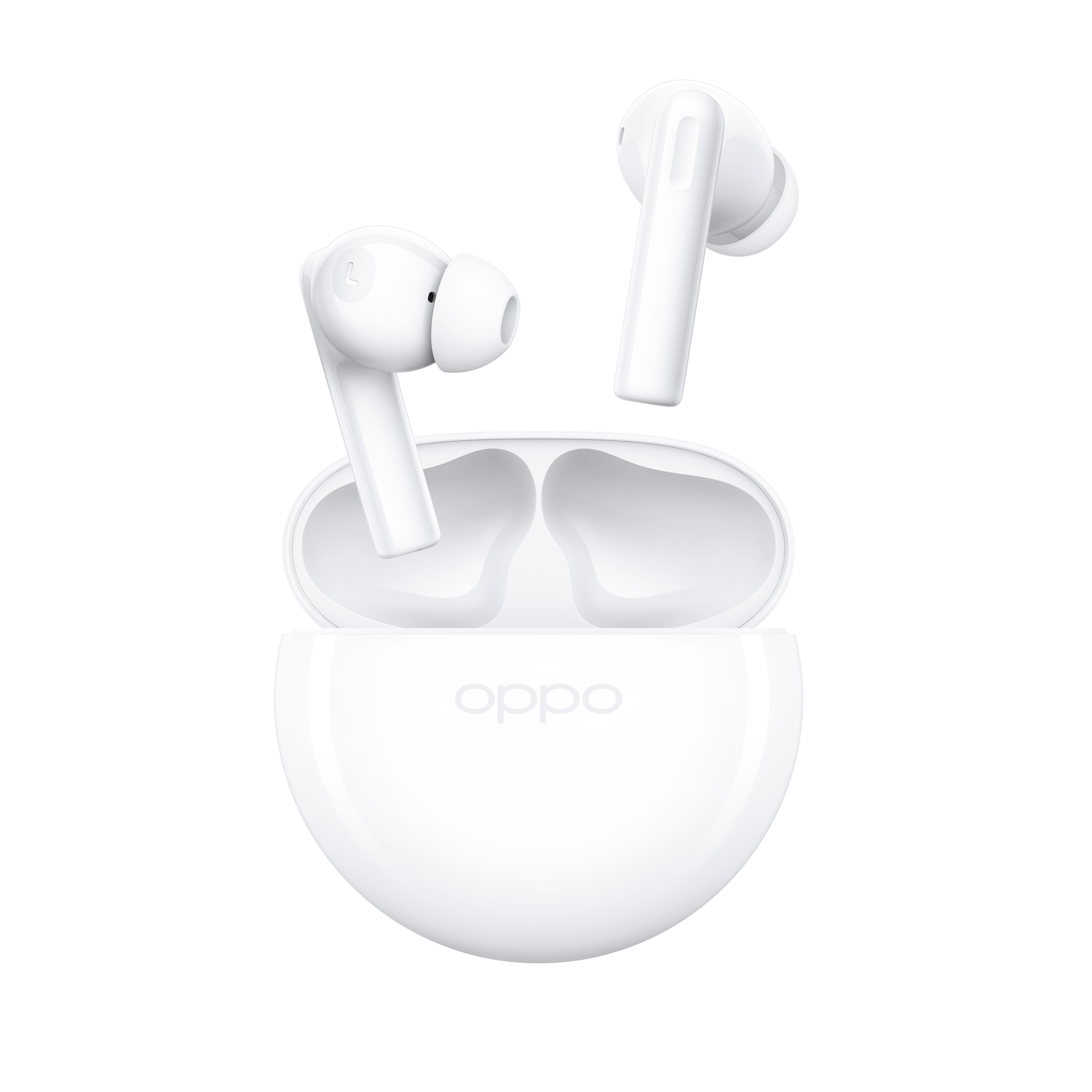 OPPO Enco Buds 2 - True Wireless Stereo (TWS) In-ear Headset - Moonlight White