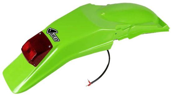 UFO PLAST Achterspatbord Groen Kawasaki KDX 200 1995-2024