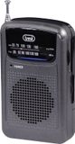 Trevi Transistorradio RA 710 Grijs AM/FM Retro