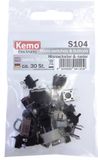 Kemo Microschakelaar assortiment S104 Moment 30 onderdelen