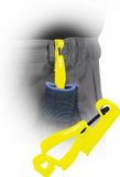 Glove-Clip02_Y Senseca Germany GmbH Grijper voor werkhandschoenen aan broekband - Geel