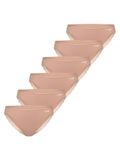 sloggi Dames taille pants 6 pack Go Blush