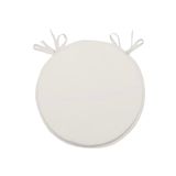 Soleil d'Ocre 9237 Bistro Bovenstaande van Chaise Kabouter Polyester Wit 40 x 40 x 3 cm