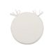 Soleil d'Ocre 9237 Bistro Bovenstaande van Chaise Kabouter Polyester Wit 40 x 40 x 3 cm